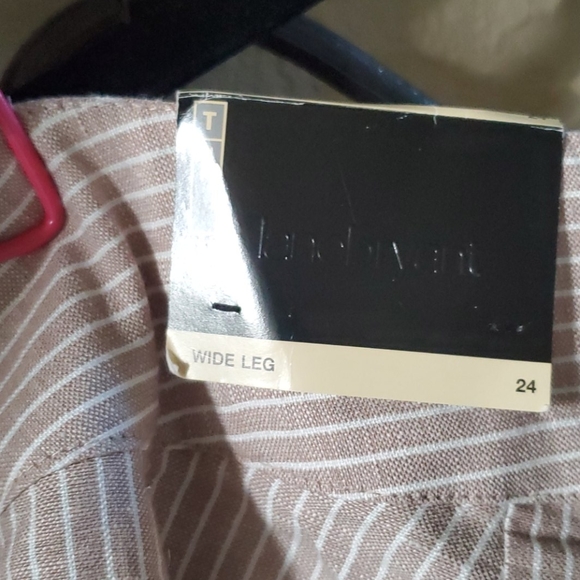 SOLD! LANE BRYANT Linen Wide Leg Pant - Size 24 - Picture 8 of 8